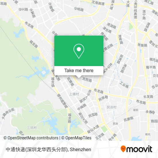 中通快递(深圳龙华西头分部) map