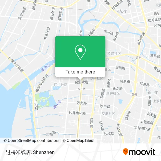 过桥米线店 map