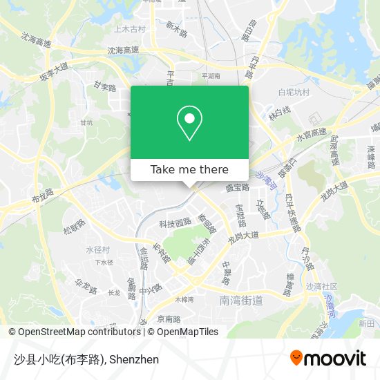 沙县小吃(布李路) map
