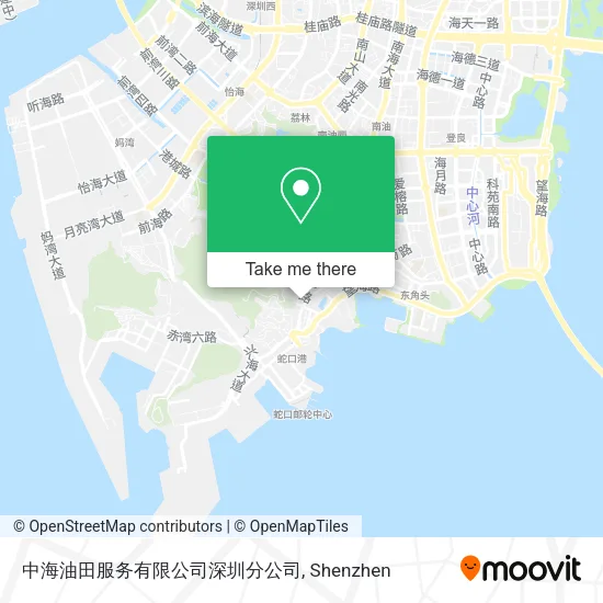 中海油田服务有限公司深圳分公司 map