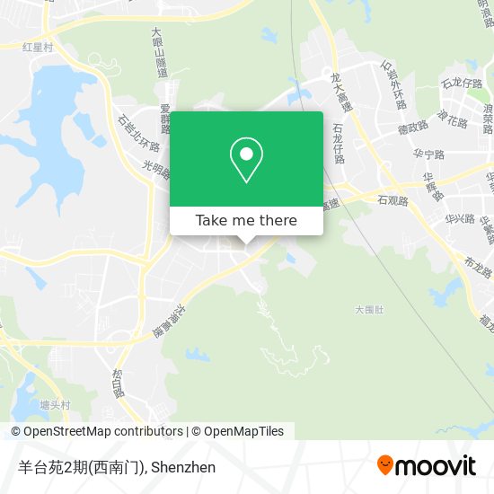 羊台苑2期(西南门) map