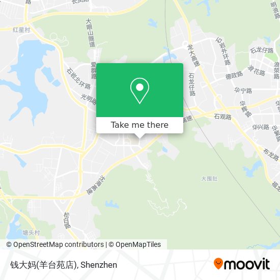 钱大妈(羊台苑店) map