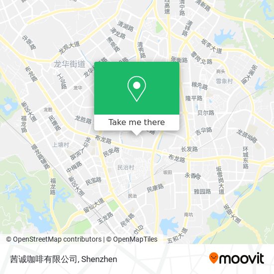 茜诚咖啡有限公司 map