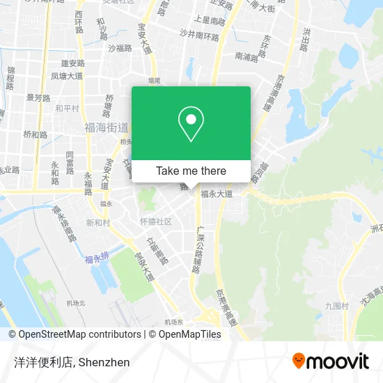 洋洋便利店 map