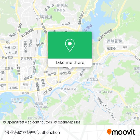 深业东岭营销中心 map