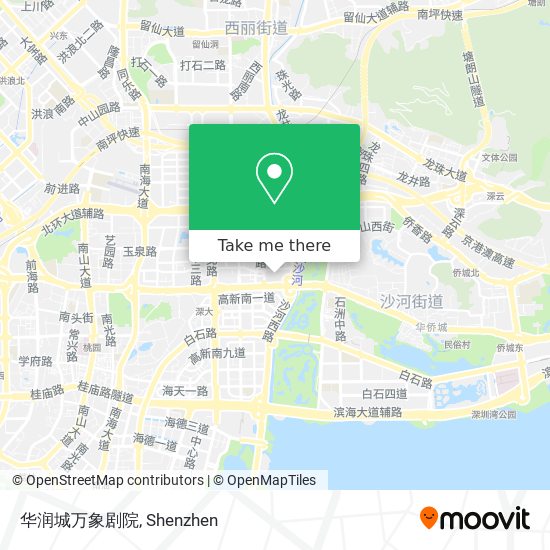 华润城万象剧院 map