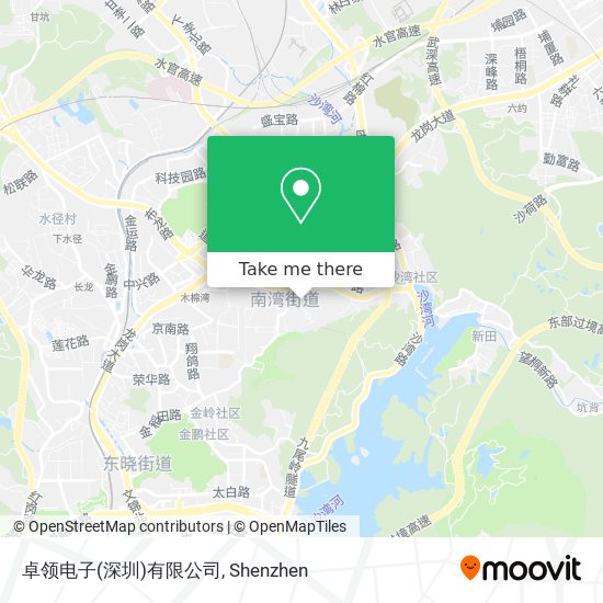 卓领电子(深圳)有限公司 map