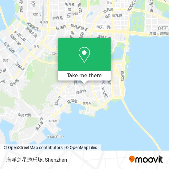 海洋之星游乐场 map