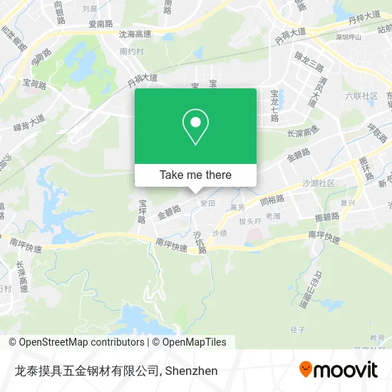 龙泰摸具五金钢材有限公司 map