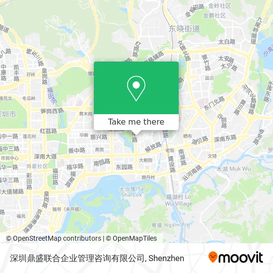 深圳鼎盛联合企业管理咨询有限公司 map