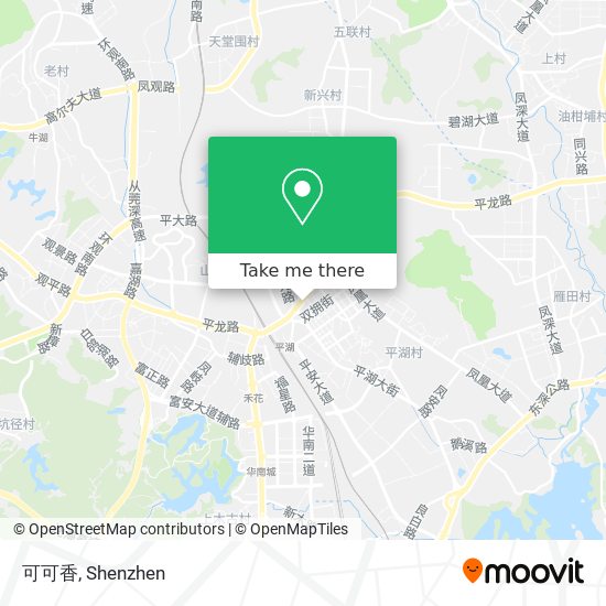 可可香 map