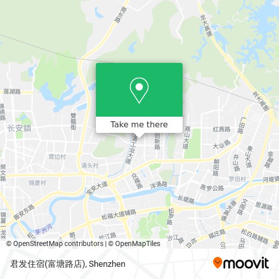 君发住宿(富塘路店) map