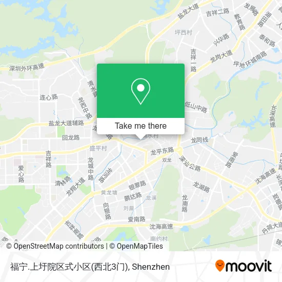 福宁.上圩院区式小区(西北3门) map