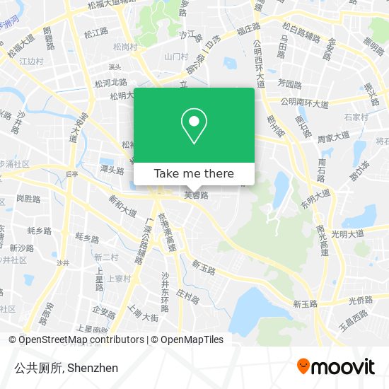 公共厕所 map
