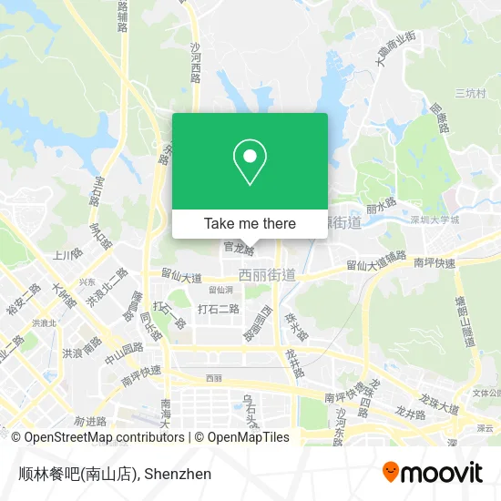 顺林餐吧(南山店) map