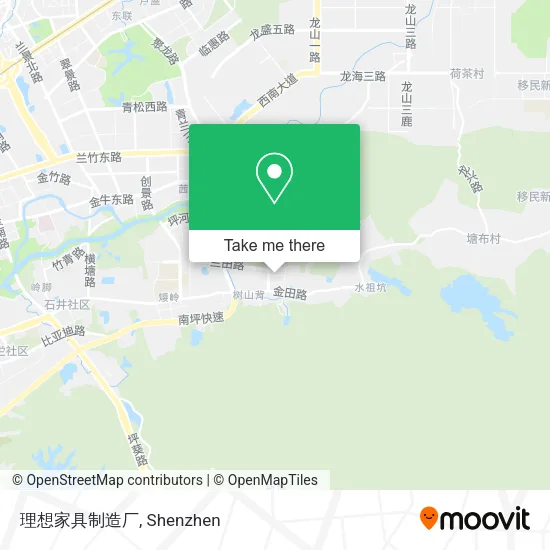 理想家具制造厂 map