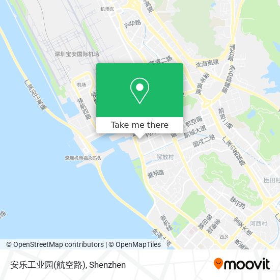 安乐工业园(航空路) map