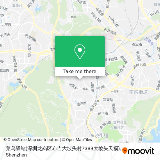菜鸟驿站(深圳龙岗区布吉大坡头村7389大坡头天福) map