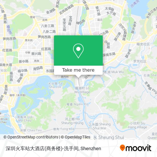 深圳火车站大酒店(商务楼)-洗手间 map