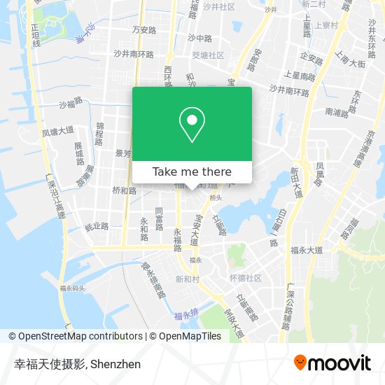 幸福天使摄影 map