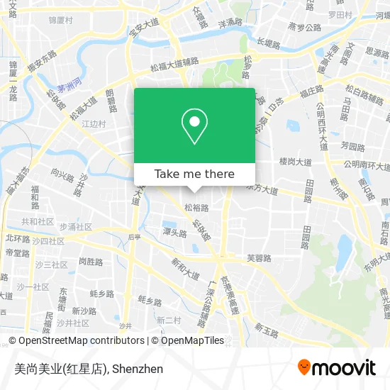 美尚美业(红星店) map