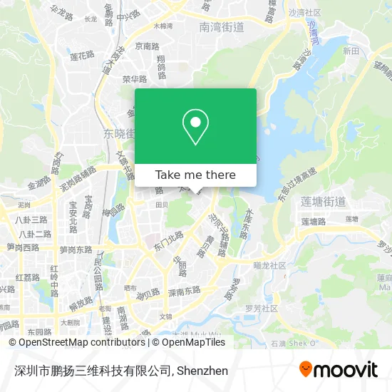 深圳市鹏扬三维科技有限公司 map