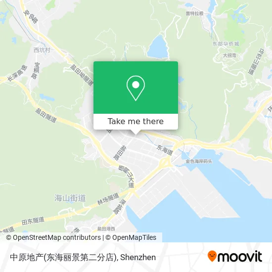 中原地产(东海丽景第二分店) map