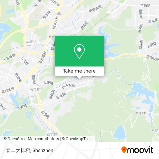 春丰大排档 map