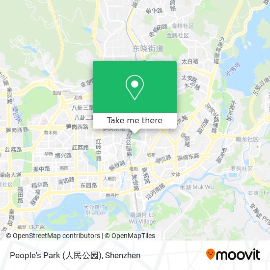 People's Park (人民公园) map
