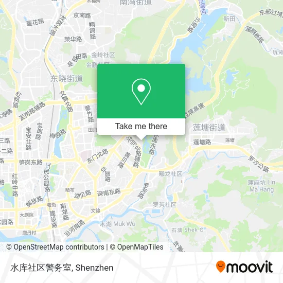 水库社区警务室 map