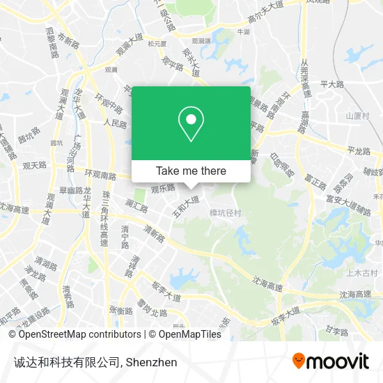 诚达和科技有限公司 map