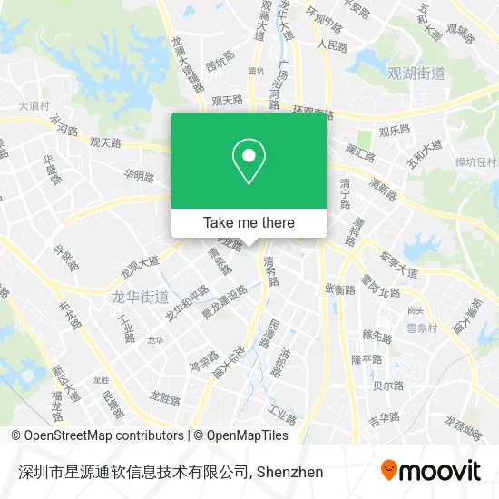 深圳市星源通软信息技术有限公司 map
