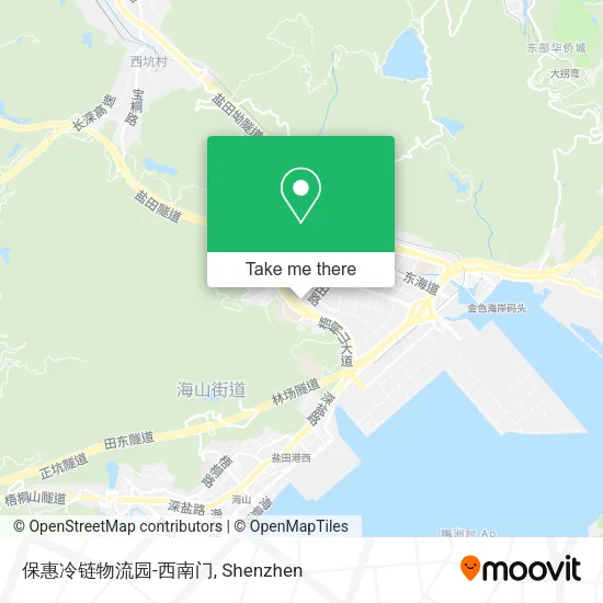 保惠冷链物流园-西南门 map