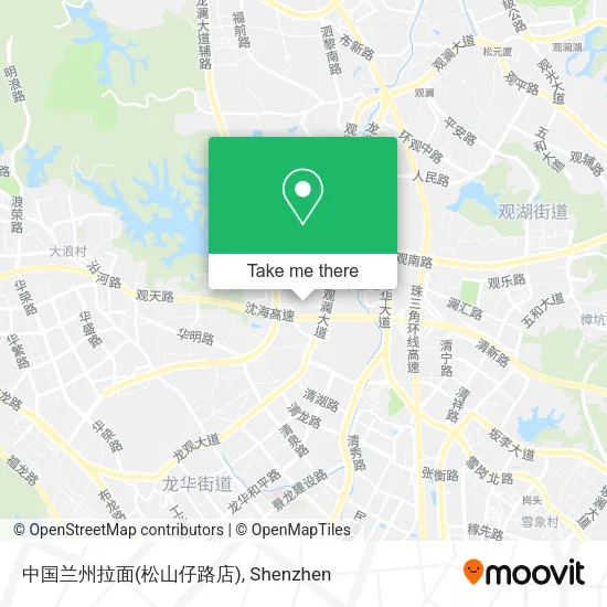 中国兰州拉面(松山仔路店) map