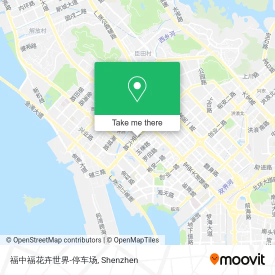 福中福花卉世界-停车场 map