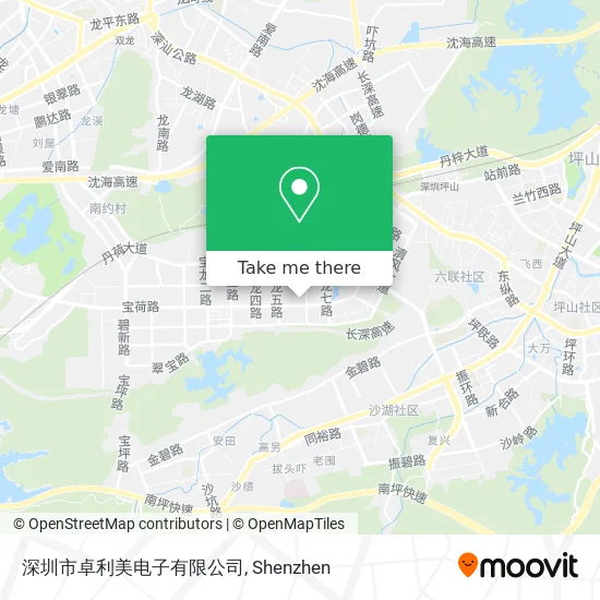 深圳市卓利美电子有限公司 map