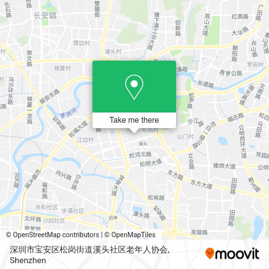 深圳市宝安区松岗街道溪头社区老年人协会 map