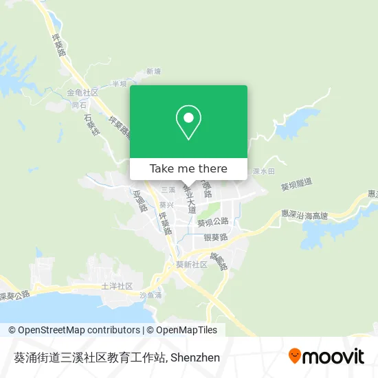 葵涌街道三溪社区教育工作站 map