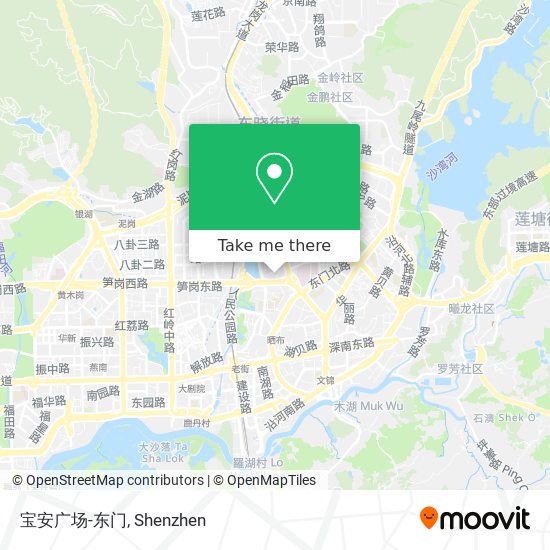 宝安广场-东门 map