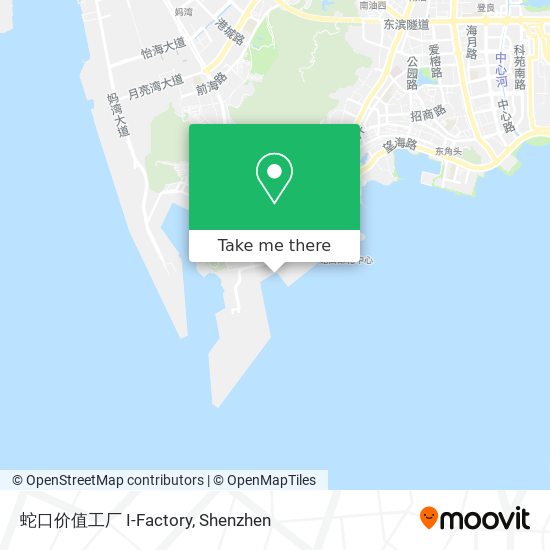 蛇口价值工厂 I-Factory map
