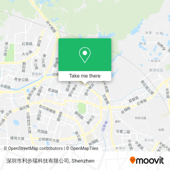 深圳市利步瑞科技有限公司 map
