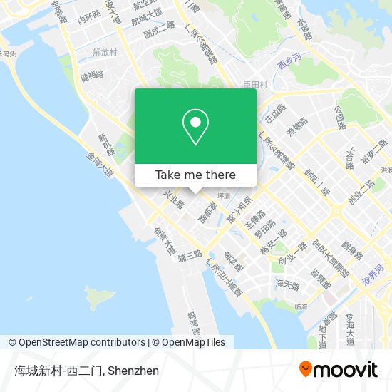 海城新村-西二门 map