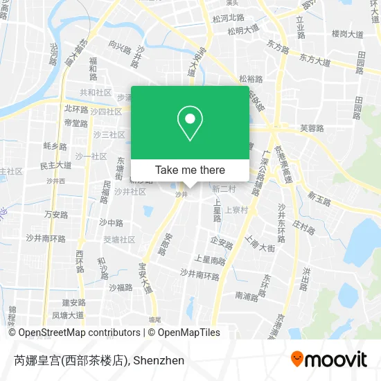 芮娜皇宫(西部茶楼店) map
