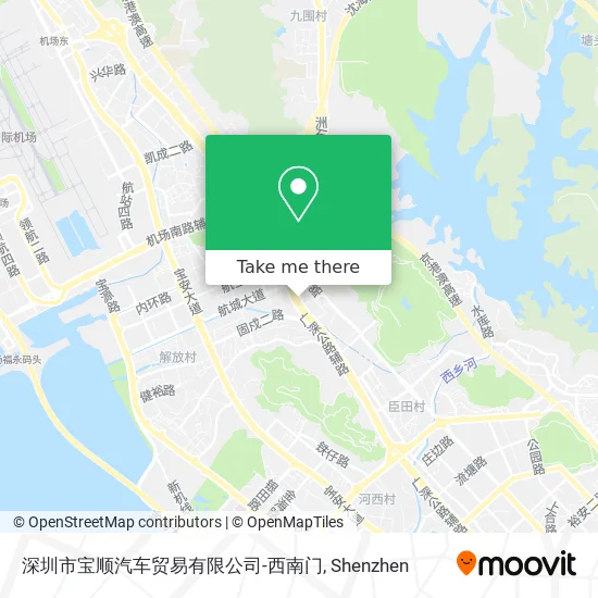 深圳市宝顺汽车贸易有限公司-西南门 map