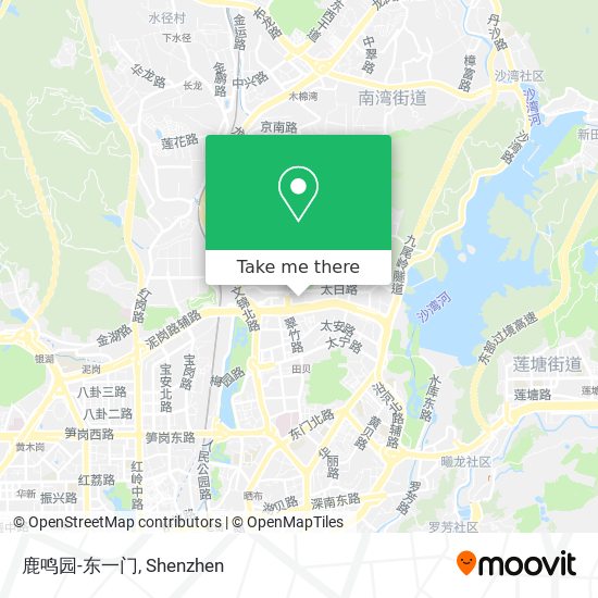 鹿鸣园-东一门 map