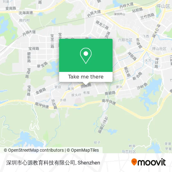 深圳市心源教育科技有限公司 map
