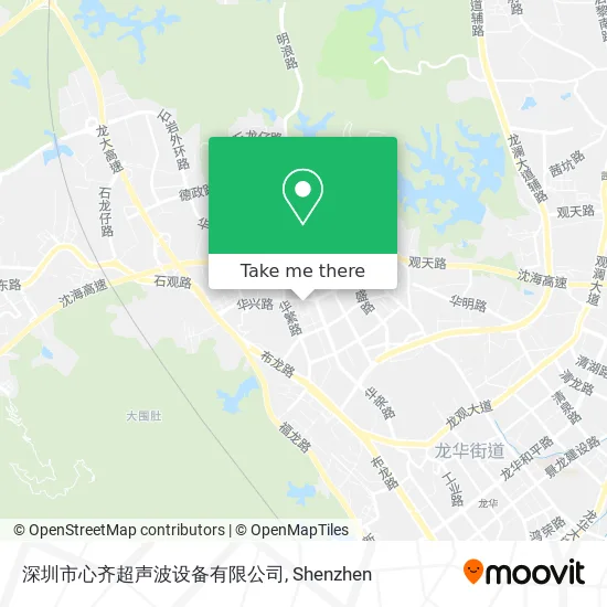 深圳市心齐超声波设备有限公司 map