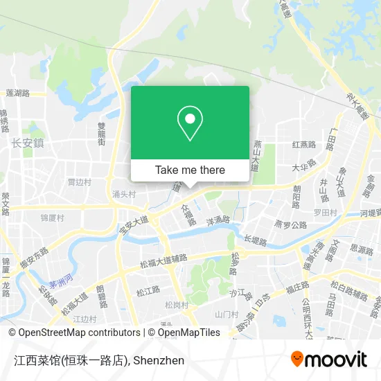 江西菜馆(恒珠一路店) map