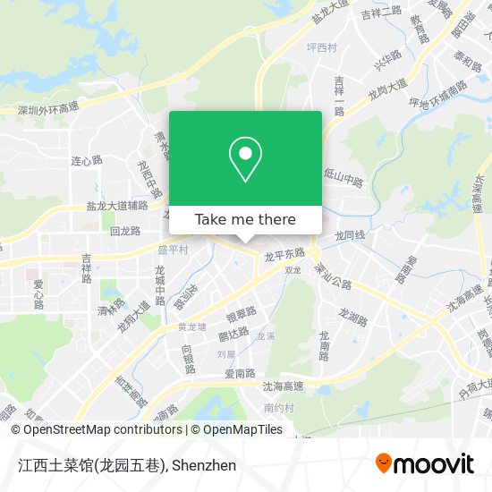 江西土菜馆(龙园五巷) map