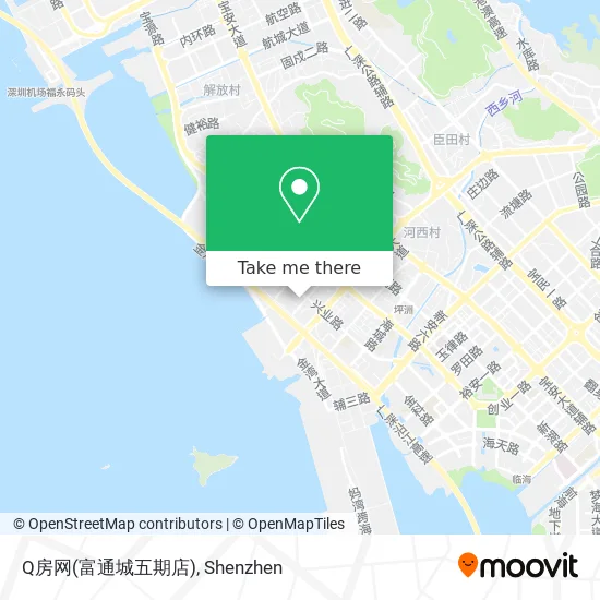 Q房网(富通城五期店) map